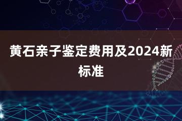 黄石亲子鉴定费用及2024新标准